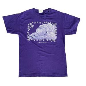 Alaska Polar Bears Purple Shirt
